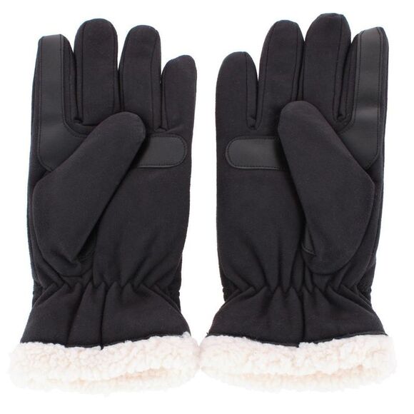 Isotoner Women's SmartDri Microfiber Winter Glove with Cuff Detail - Picture 3 of 4